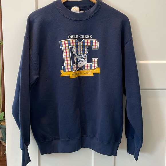 VINTAGE crew neck sweatshirt - Picture 1 of 5